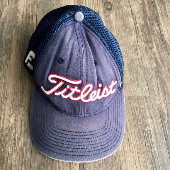 Titleist Footjoy Pro VI Mesh Fitted Hat Medium/Large Men - Picture 1 of 7